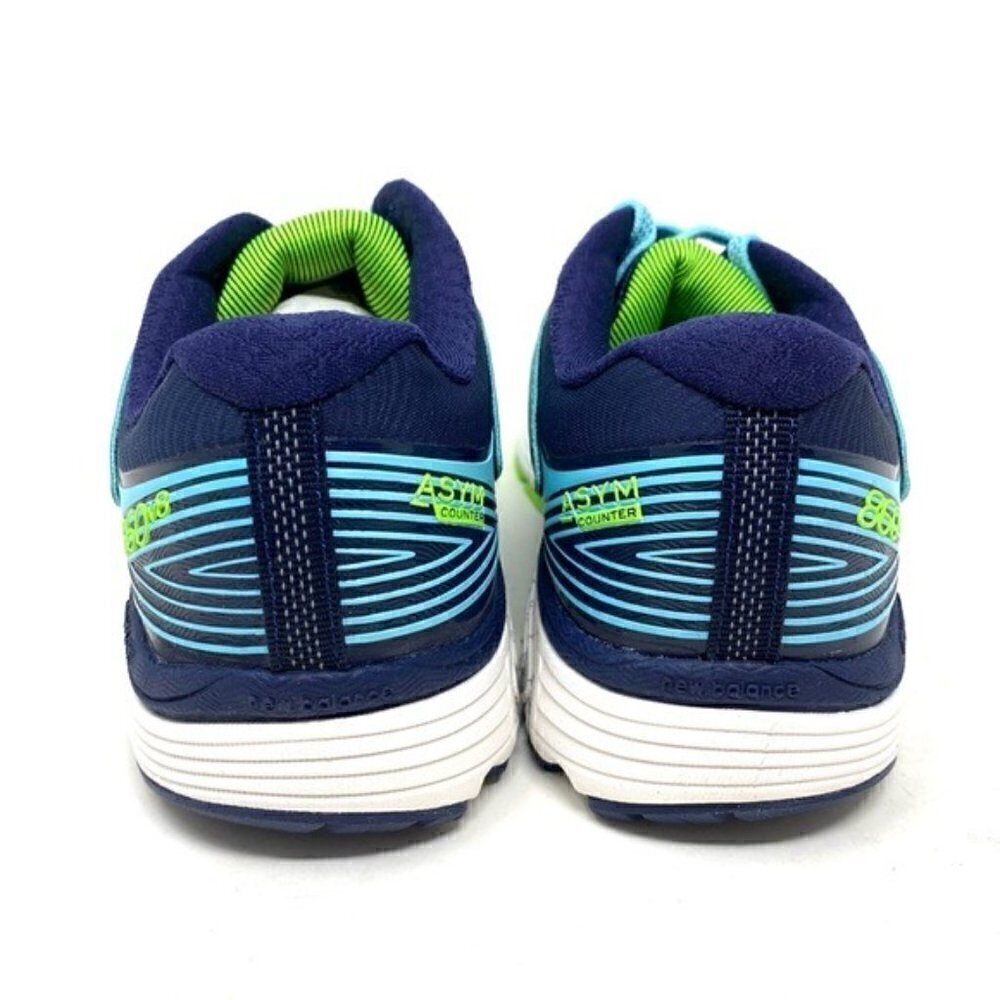 New Balance W860BN8 Womens Distance Seaspray/Pigment/Energy Lime Sneaker… - Picture 4 of 8